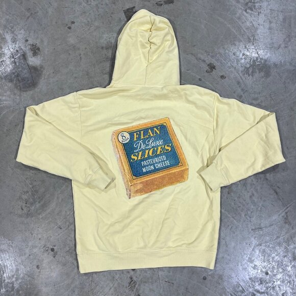 NEW FLAN DE LUXE SLICES HOODIE SZ MEDIUM - Picture 7 of 9